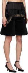 Maison Margiela Black Multi-Wear Shorts
