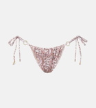 Bananhot Enzo paisley bikini bottoms