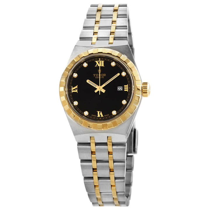 Photo: Tudor Royal Automatic Diamond Black Dial 28 mm Ladies Watch M28303-0005