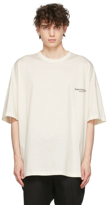 Photo: Wooyoungmi Off-White Fantasy Graphic T-Shirt