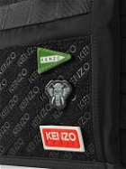 KENZO - Jungle Logo-Appliquéd Webbing-Trimmed Tech-Twill Tote Bag