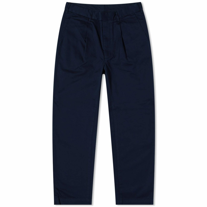 Photo: Fred Perry Men's Twill Tapered Trouser in Navy