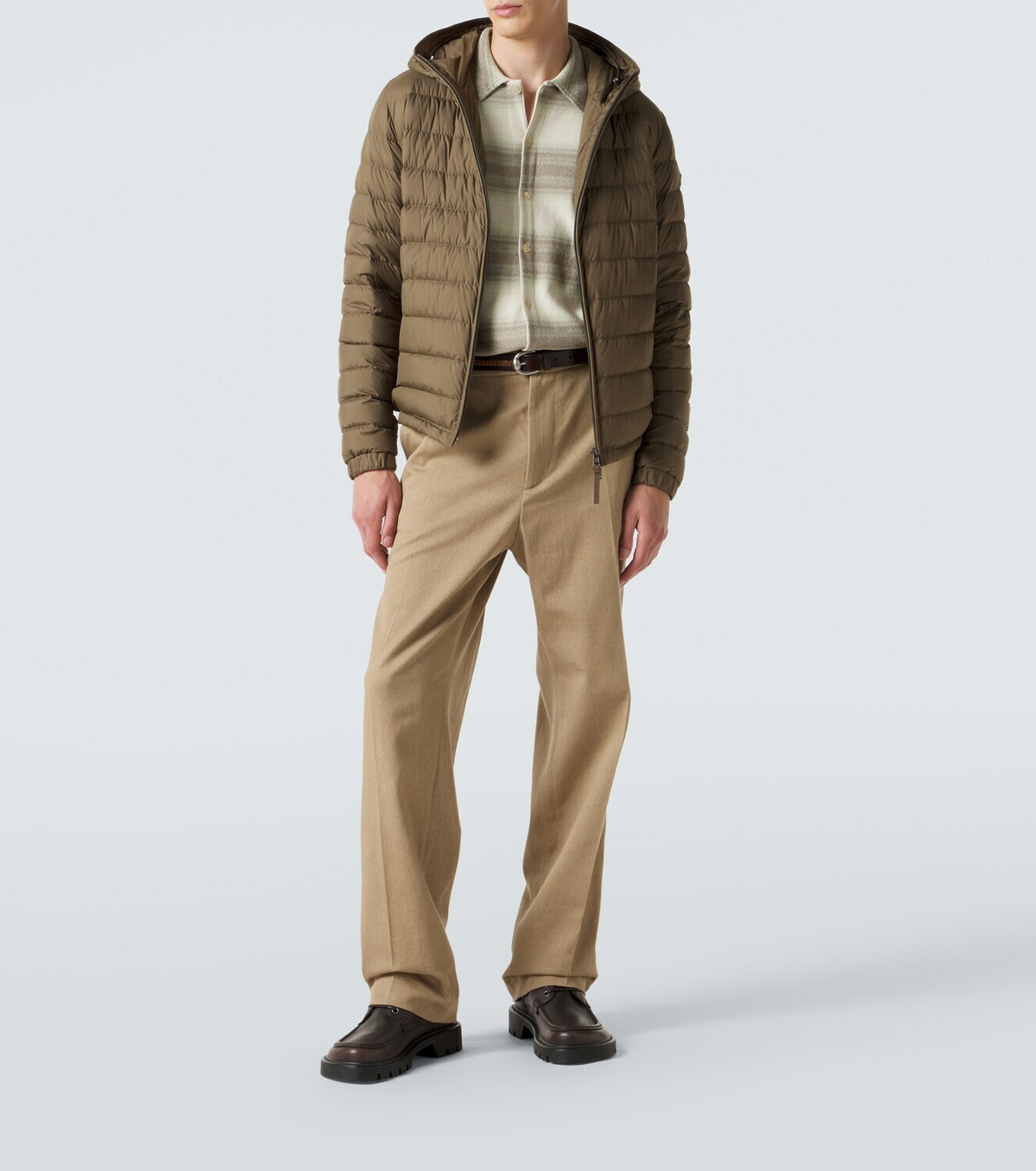 Moncler Solienn quilted down jacket