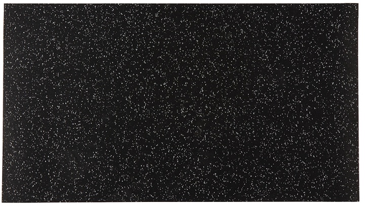 Photo: Slash Objects Black Rectangle Floor Mat