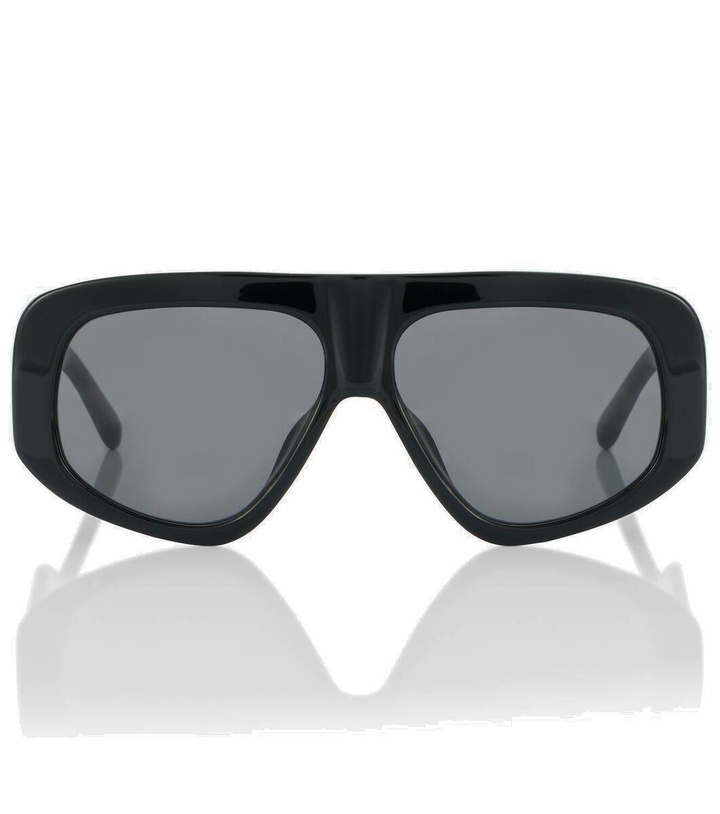 Photo: The Attico x Linda Farrow Attico57 aviator sunglasses