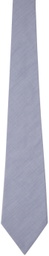 Sébline Blue Fil A Fil Tie