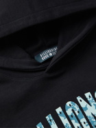 Billionaire Boys Club - Logo-Print Cotton-Jersey Hoodie - Black