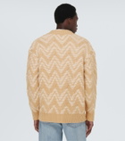 Missoni Zig-zag cashmere cardigan