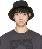 Acne Studios Black Buko Face Bucket Hat