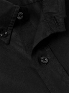 TOM FORD - Button-Down Collar Lyocell-Poplin Shirt - Black