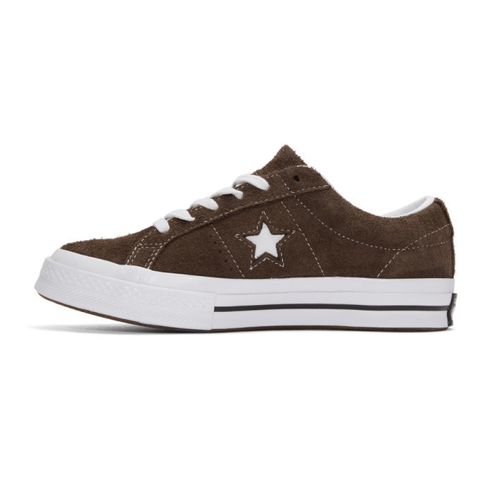 Converse Brown Suede One Star Sneakers Converse