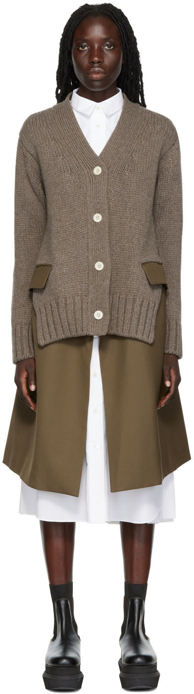 sacai brown
