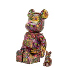 Medicom Psychedelic Paisley Be@Rbrick in Multi 100%/400%