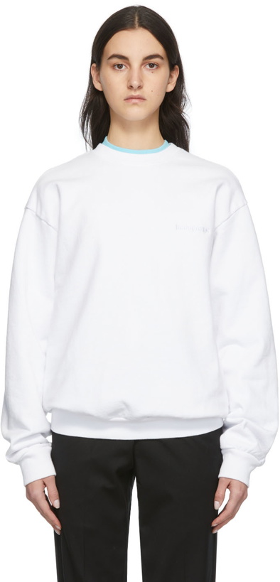 Photo: Noon Goons White Icon Sweatshirt