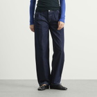 Peachy Den Women's Pamela Tuck Jeans in Raw Indigo