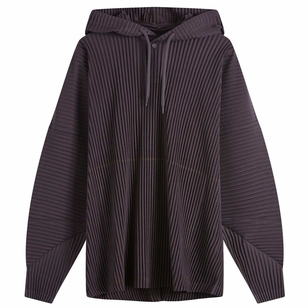 Homme Plisse Issey Miyake Navy MC June Zip-Up Hoodie Homme Homme Plisse Issey Miyake Navy MC June Zip-Up Hoodie Homme