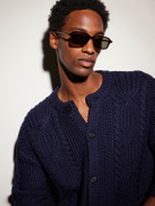 SAINT LAURENT - SL 938 Square-Frame Recycled Acetate Sunglasses - Brown