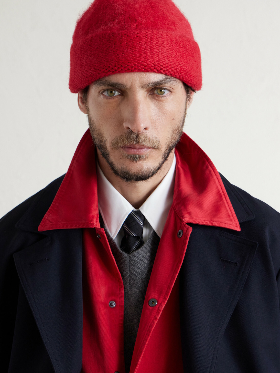 The Elder Statesman - Thistle Alpaca-Blend Beanie