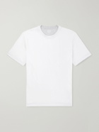 Eleventy - Giza Cotton-Jersey T-Shirt - White