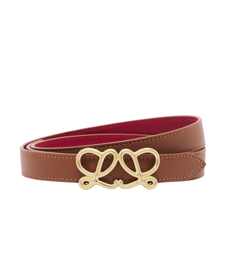 Photo: Loewe Double L reversible leather belt