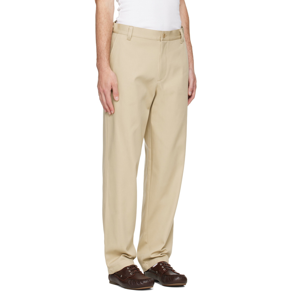 A.P.C. Beige Lawrence Trousers