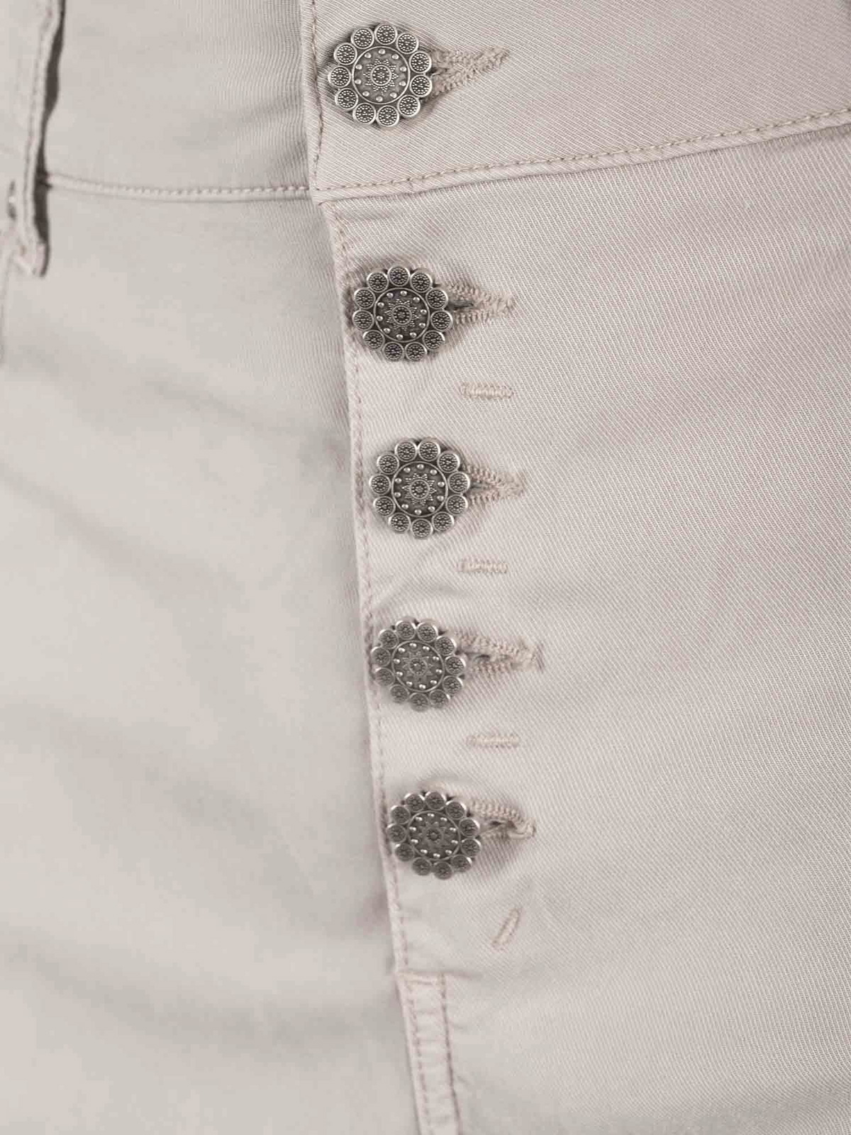 Dondup Koons Pants With Jewel Button
