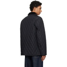 Burberry Black Quilted Nylon Haddington Jacket