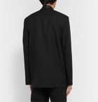 Balenciaga - Shawl-Collar Satin-Trimmed Wool-Twill Tuxedo Jacket - Black