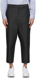 Junya Watanabe Black Cotton Trousers