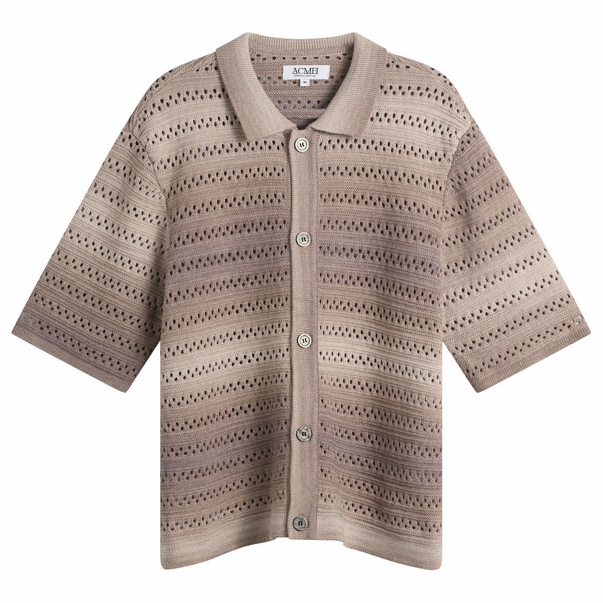 ACMH by Magic Castles Men's Flush Shirt in Purple Gradient