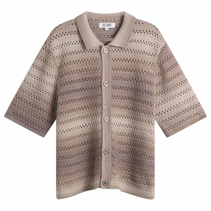 Photo: ACMH by Magic Castles Men's Flush Shirt in Purple Gradient