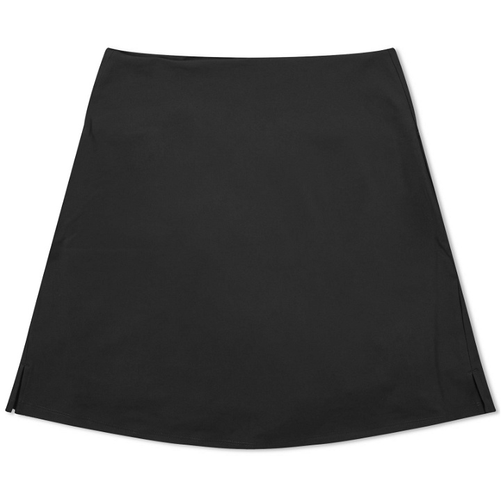 Photo: Girlfriend Collective Women's High-Rise Skirt in Black