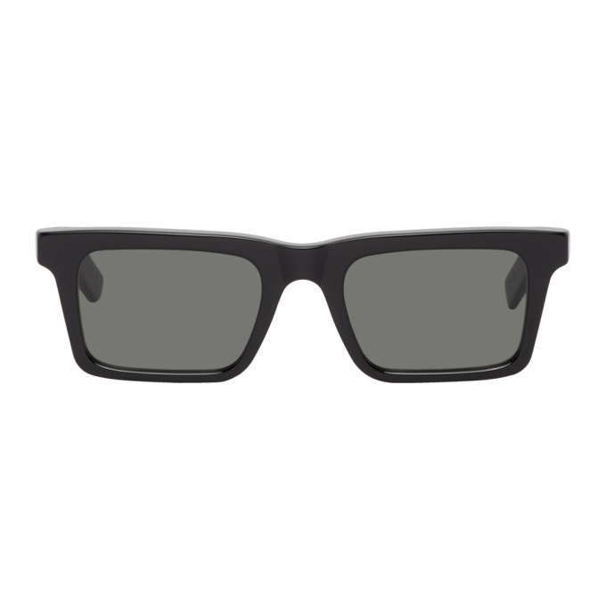 Photo: RETROSUPERFUTURE Black 1968 Rectangular Sunglasses