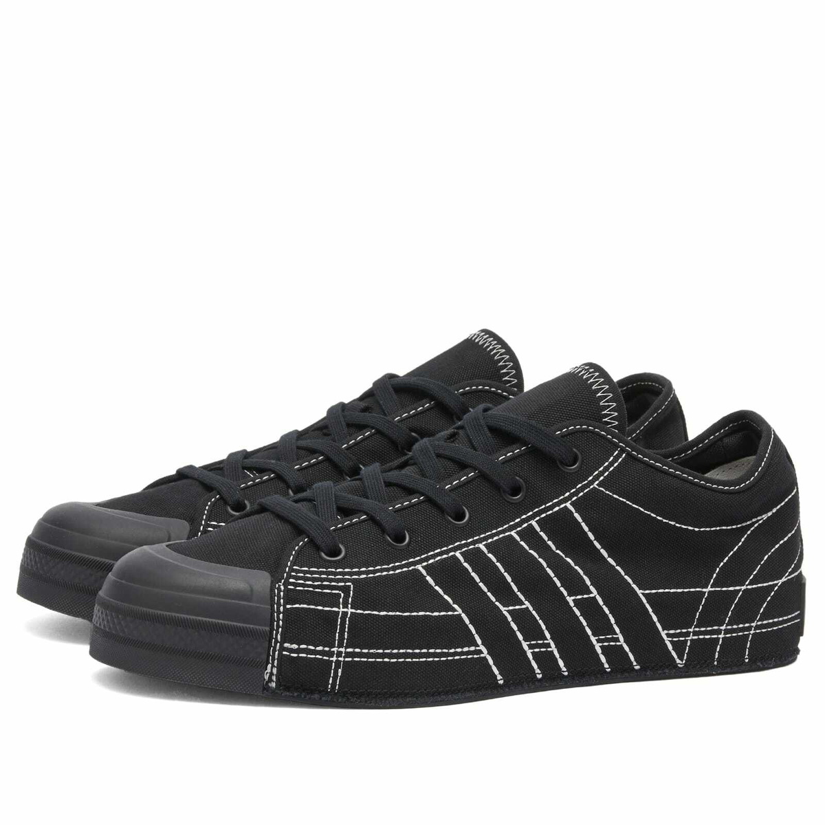 ◆正規品◆ADIDAS Y-3 NIZZA LOW BLACK◆関税/送料無料◆人気◆ adidas Y-3 Nizza Low - Black | Free Shipping with adiClub