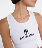 Balenciaga Nano BB knitted tank top