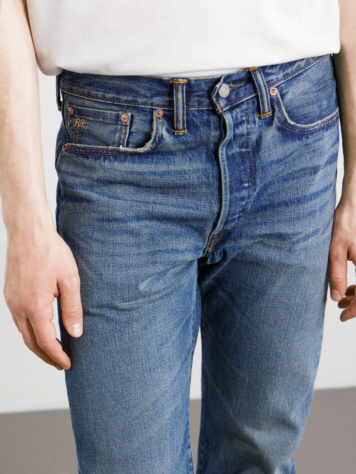 RRL - Straight-Leg Jeans - Blue