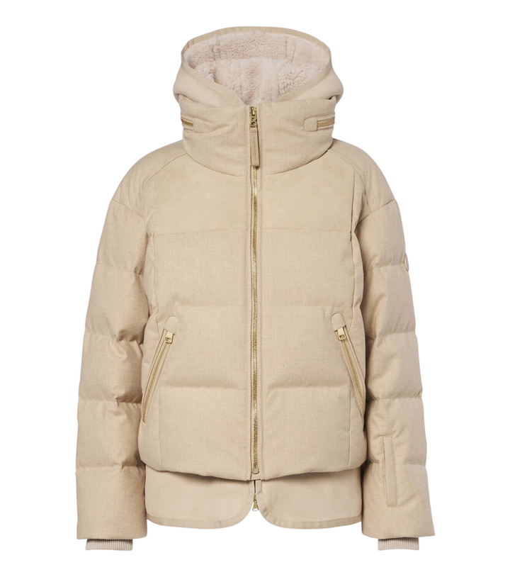 Photo: Bogner Mojald suede-trimmed down ski jacket