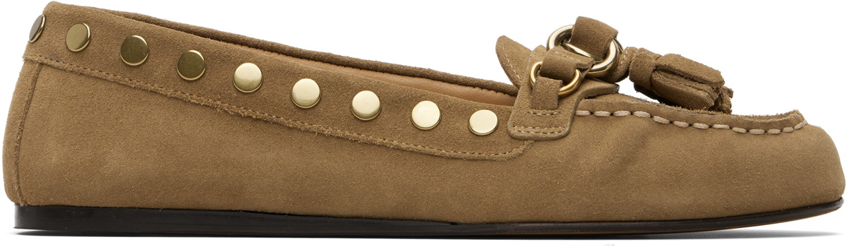 Isabel Marant Brown Faxel Loafers