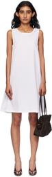 Max Mara White Campale Minidress