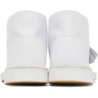 Clarks Originals White Suede Desert Boots