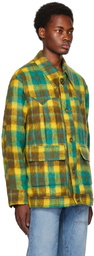 Andersson Bell Yellow & Brown Check Jacket