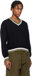 Ottolinger Black Oversized Sweater