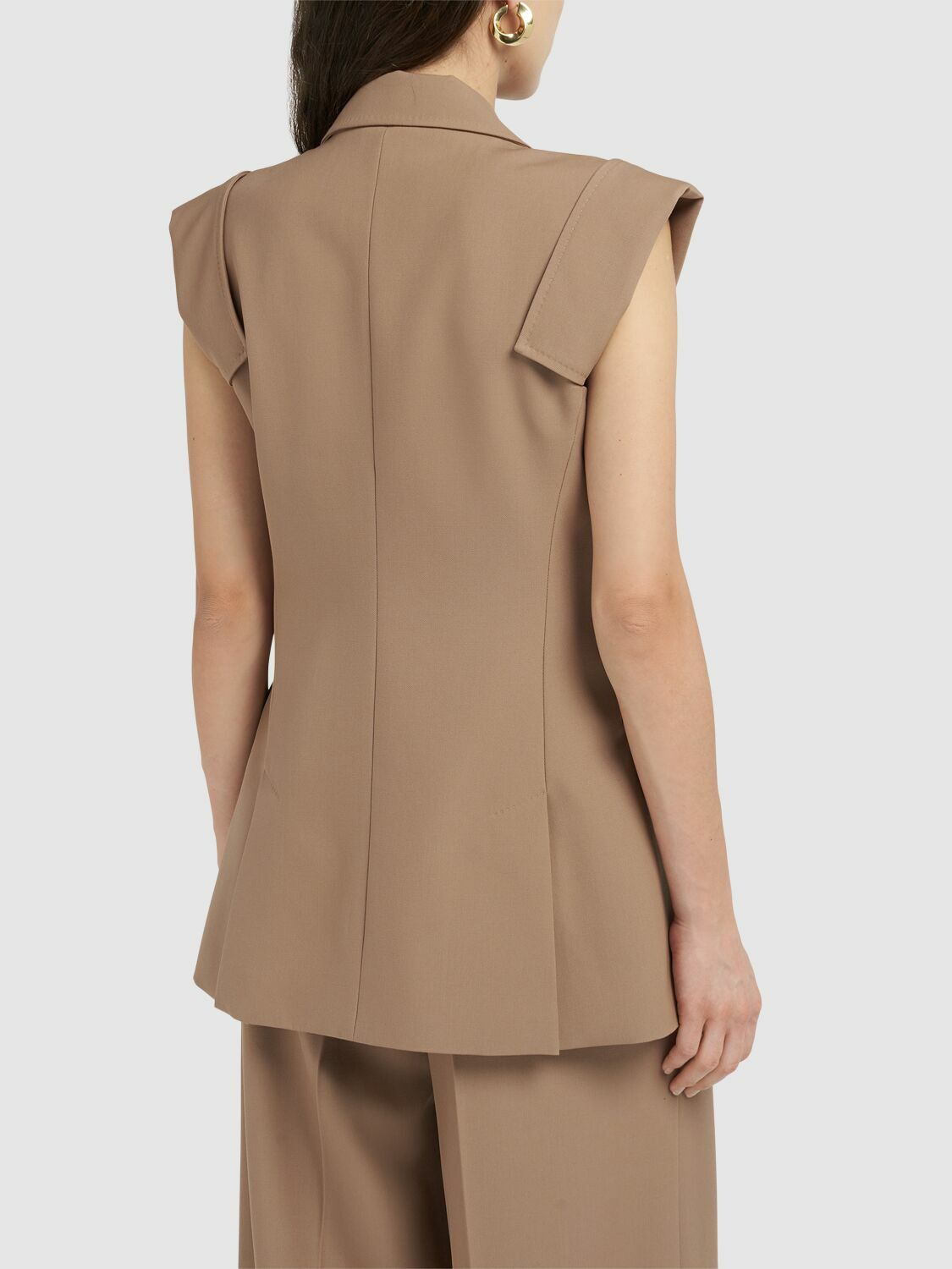 MAX MARA Bergamo Gabardine Vest