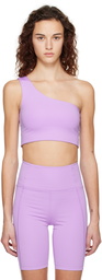 Girlfriend Collective Purple Bianca Sport Bra