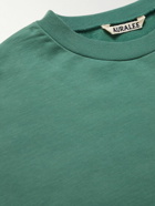 Auralee - Cotton-Jersey Sweatshirt - Green