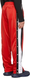 VTMNTS Red Polyester Lounge Pants