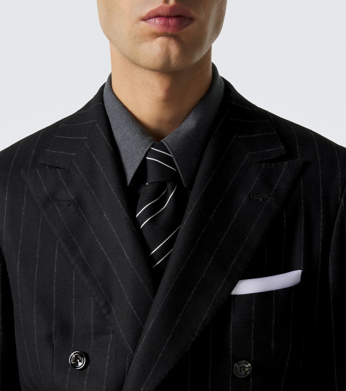 Dunhill Striped silk tie