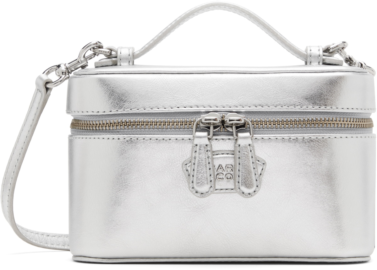 VANITY BAG／silver Marc Jacobs Silver 'The Everyday Vanity' Bag Marc Jacobs