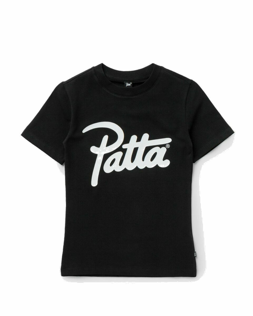 Photo: Patta Wmns Basic Fitted T Shirt Black - Womens - Shortsleeves