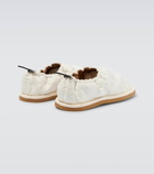 Dries Van Noten - Drawstring slippers